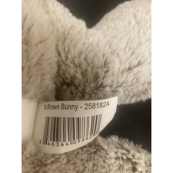 Hugfun Plush Easter Bunny Brown Floppy Ear 13” Stuffed Animal Toy - Picture 7 of 10